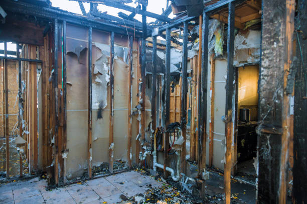 Professional Soot Cleanup technician working in New Philadelphia, OH